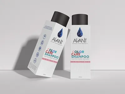 Avant Shampoo package design packaging shampoo