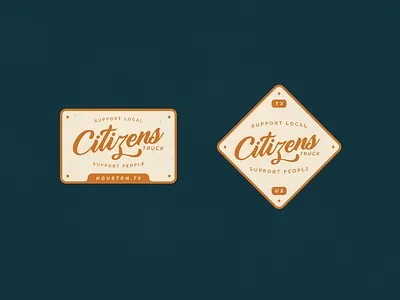 Citizens Badge branding design graphic graphic design illustration illustration design illustrator logo texture typography