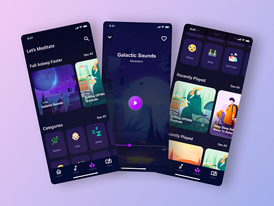 Meditation App anxiety calm calming meditation meditations relax relaxation sleep