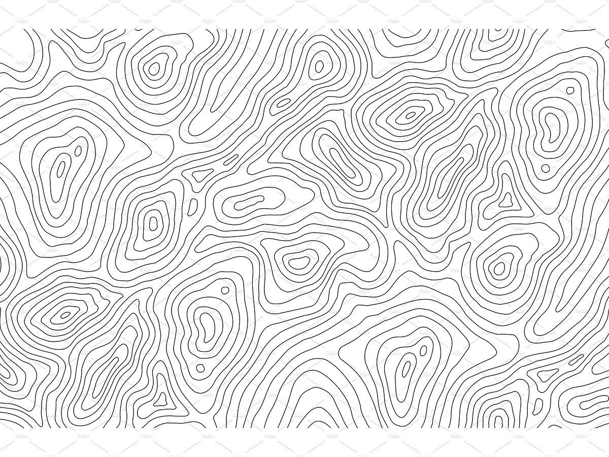 Seamless vector topographic map by DamienArt on Dribbble