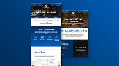 ShutterSecure Site security shutter ui web design website