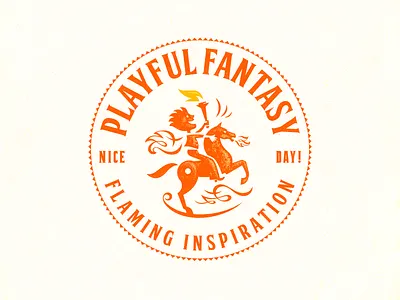PLAYFUL FANTASY child fantasy flame inspiration symbol