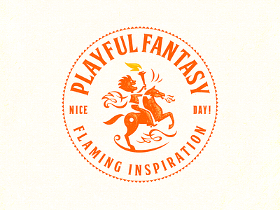 PLAYFUL FANTASY child fantasy flame inspiration symbol