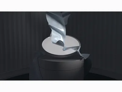 3D ribbon animation 3d 3d animation branding clean design digital