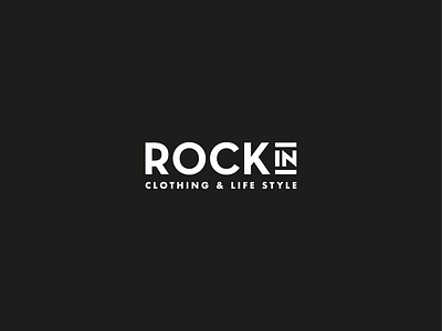 Rock IN brand brand identity branding clothing brand design fashion brand graphic design logo logo design logo mark logotype marca rock