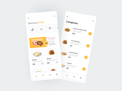 Food Delivery App android app delivery app food food app food app ui food delivery food delivery app ios app uxui