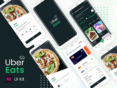 Uber Eats Redesign Challenge adobe xd axure rp 9 branding design food fooddelivery fooddeliveryapp invisionapp mobile app mobile ui uber app design uber eats ui ui ux uiux