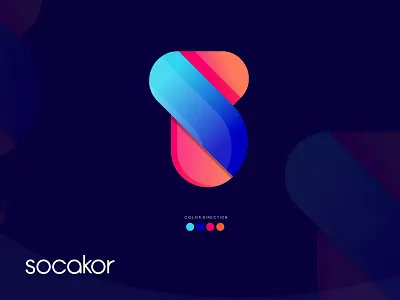 socakor logo design | Modern logo a modern logo brand logo branding business logo design graphic design icon illustration letter logo logo logo design logo design modern minimalist modern modern business logo modern design modern logo modern logo design modern logo for business vector