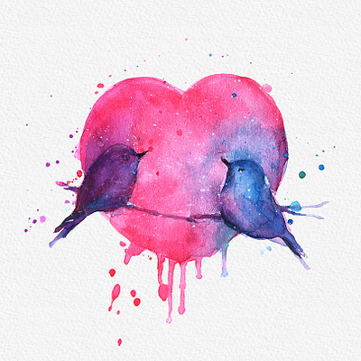 Love Birds Valentine’s Day Clipart PNG birdpainting birds clipart couple digital gogivo graphics instantdownload love lovebirds lovely transparent background valentine valentine day watercolor watercolor painting watercolorart watercolorbird wedding