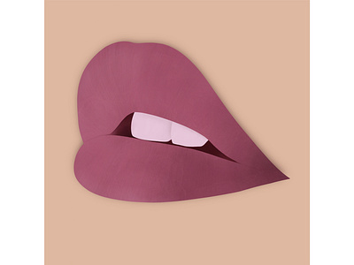 Lip WIP illustration lips