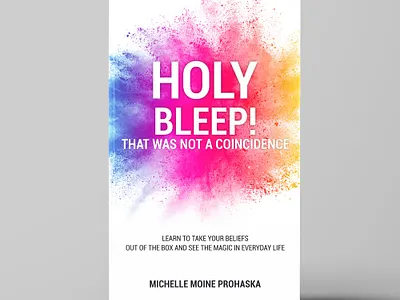 Colorful book cover designing exclusively for Holy BLEEP book cover design brand identity graphic design india