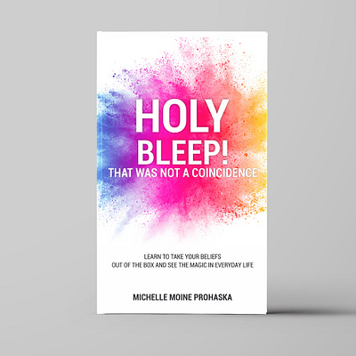 Colorful book cover designing exclusively for Holy BLEEP book cover design brand identity graphic design india