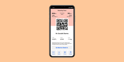 Boarding Pass daily ui 024 dailyui dailyuichallenge design figma figma design figmadesign typography ui ui design uidesign