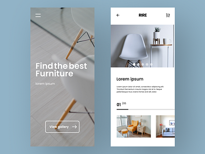 Furniture Mobile app UX/UI design app design app designers app ui branding design furniture app furniture design furniture store inspiration mobile app mobile app design mobile design mobile ui ui ui design ux uxui