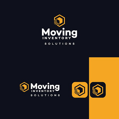 Moving Inventory Solutions brand branding creative design ecommerce fiverr fiverr.com fiverrgigs flat graphic design illustration illustrator logo logo designer minimalist modern
