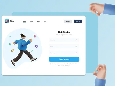 Login page design ui ui design ux web