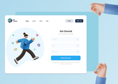 Login page design ui ui design ux web
