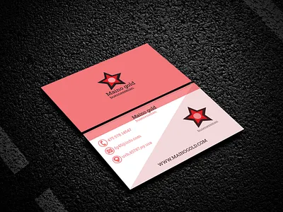 business card business card design
