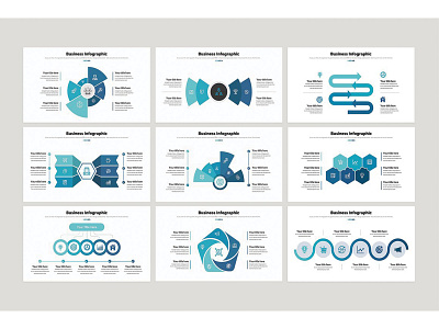 Business Plan Infographic PowerPoint marketing plan