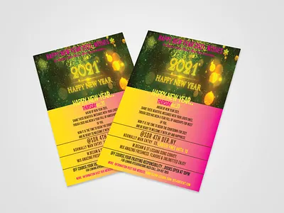 Flyer Mockup flyer design