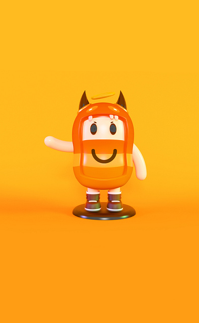 Baby toy 3d branding cinema4d love toy toy design