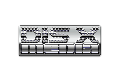 Dis X Media - Silver Plaque brand identity branding design logo logodesign