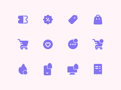 Daily Inspiration - Shopping, E-Commerce Icons Pack app icon basic icons delivery icons ecommerce icons essential icons flat icons glyph icons icon design label icons line icons online shop icons pixel perfect shipping icons shopping icons svg icons tag icons ui design ui icons vector icon website icon