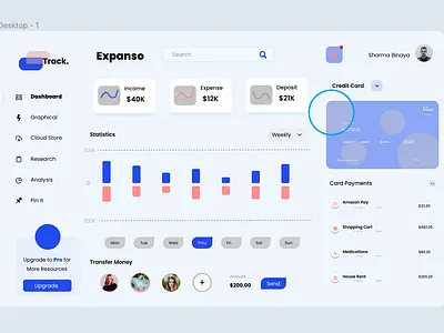 Expenso Dashboard