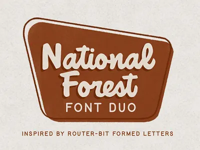 National Forest Font Duo camp camp font camp logo camping camping font camping logo font font duo font set fonts forest logo national forest national park national park font national park logo national park service national parks typography yosemite yosemite font