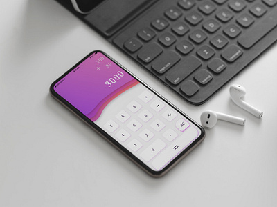 calculator app adobexd calculator dailyui ui uidesing xd