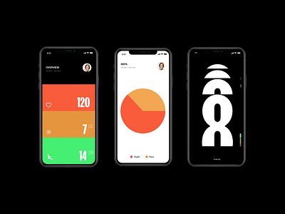 Fitness App app fitness ui design