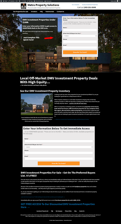 real estate investor website development services 2021 idx real estate real estate agency real estate agent real estate investor website