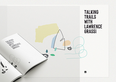 talking trails with Lawrence Grassi brand canadian rockies creative direction design hike identity illustration maps myth typography