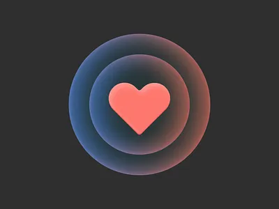 Happy Valentine! brand brand identity branding geometric gradient heart icon illustration logo logo design logodesign love mark matchmaking peace red symbol texture valentine visual identity