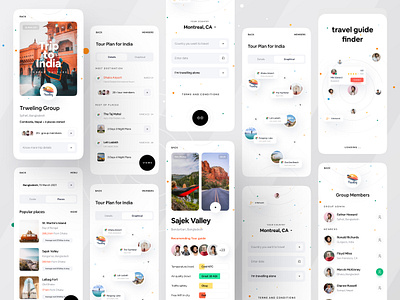 Easy Travel App UI brand design branding branding design dribbble 2021 dribbble best shot minimal website ofspace ofspace academy ofspace agency travel travel agency travel app travel app design travel web travel website traveling travelling trending trending ui