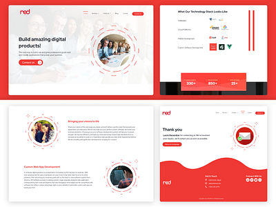 RED IS IN THE AIR app branding color design logo nepal orange red redesign ui ux website