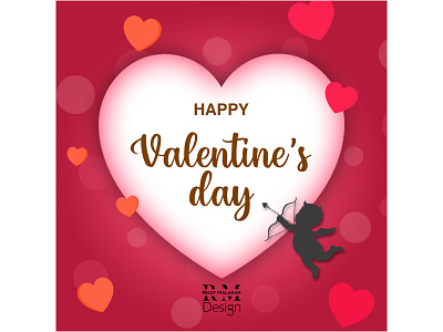 Valentine Day Social Media Post Design design fb post graphicdesign illustration photoshop valentine day vector