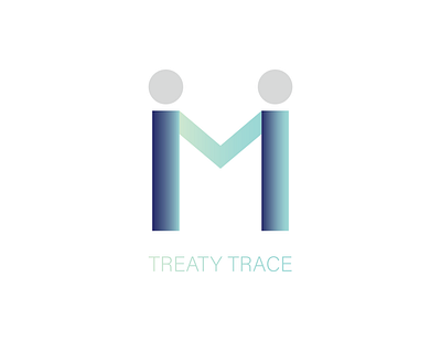 treaty trace branding design illustration logo minimal