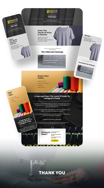 Fabric Page branding design fabric fashion graphic design homepage interface landing page photoshop ui design uiux web web design