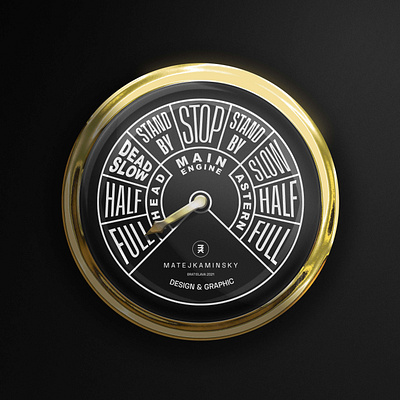 Full spead ahead design illustration typography vector