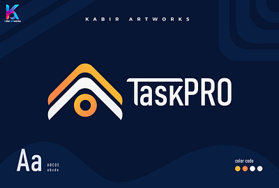 TaskPRO Logo bangladesh branding creative illustration logo logo design modern typography vector web