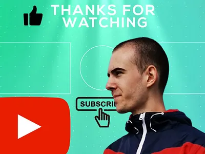 I will do animated youtube outro or end card animation design end card outro video edit video editing video editor youtube outro