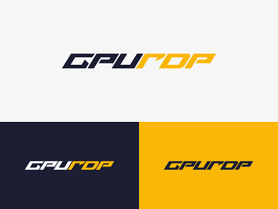 GPU RDP - Wordmark logo logo designs logo inspiration logotype design logotypes word mark word mark logo wordmark wordmark logo wordmark logo design