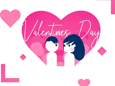 Valentines Day Doodle adobe illustrator fun illustration valentinesday