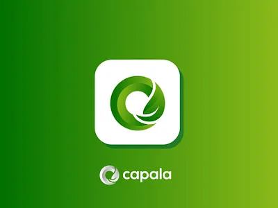 C modern app logo design capala logo 2021 logo app icon app logo best logo brand branding business logo c logo capala logo company eco logo green logo leaf logo logo modern logo nature logo startup logo tech logo technology