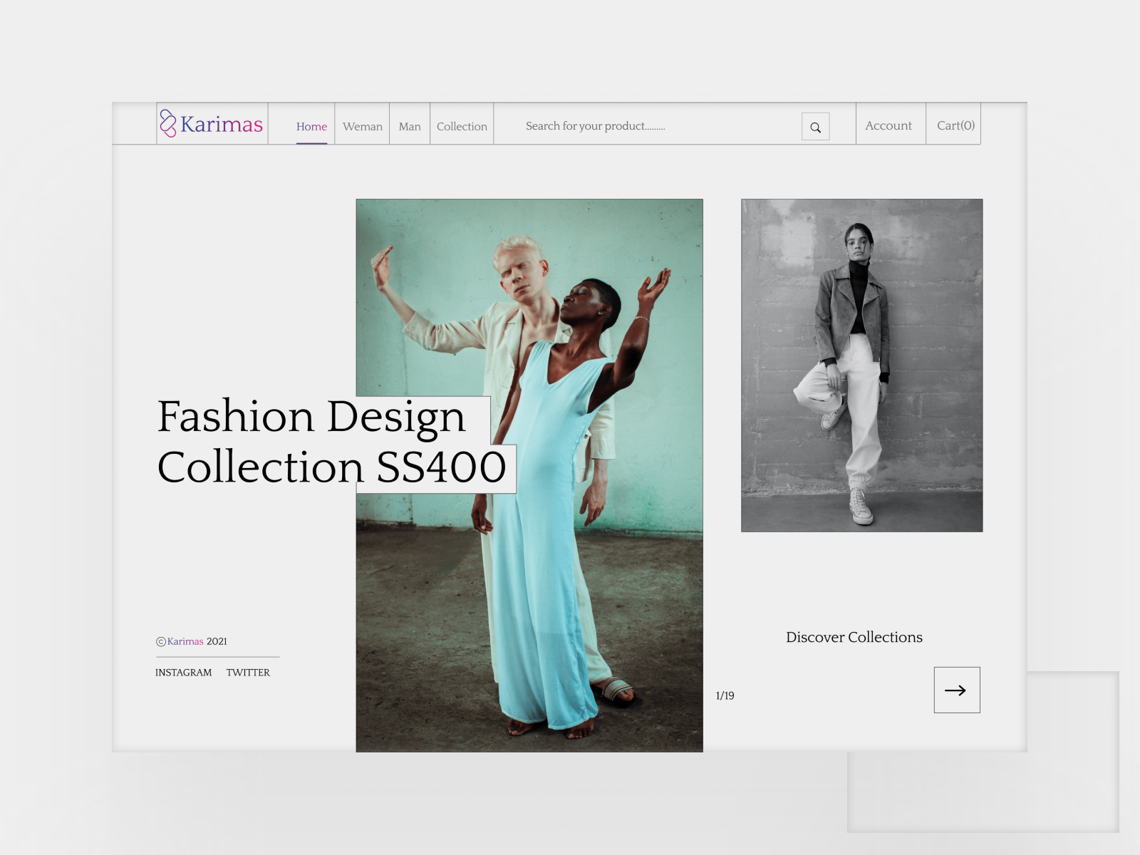 Example of Landing Page Design