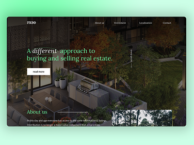 Real Estate Website buldings dark website developer hero section real estate real estate website ui ui design webdesign