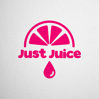 Juice Company Logo dailylogo dailylogochallenge day 48 juice just juice logo vector