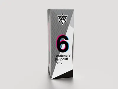 Pen Box Packaging Design 3d box box design box packaging box packaging design box template food packaging package design packaging design packaging mockup pen box
