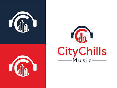 City Chills Music Logo - Music Logo Design branding chills music logo city branding city design city logo city logo vector city music logo identity logo logo music logodesign music music design music icon music logo music logo design music logo vector music logos youtube logo youtube music logo